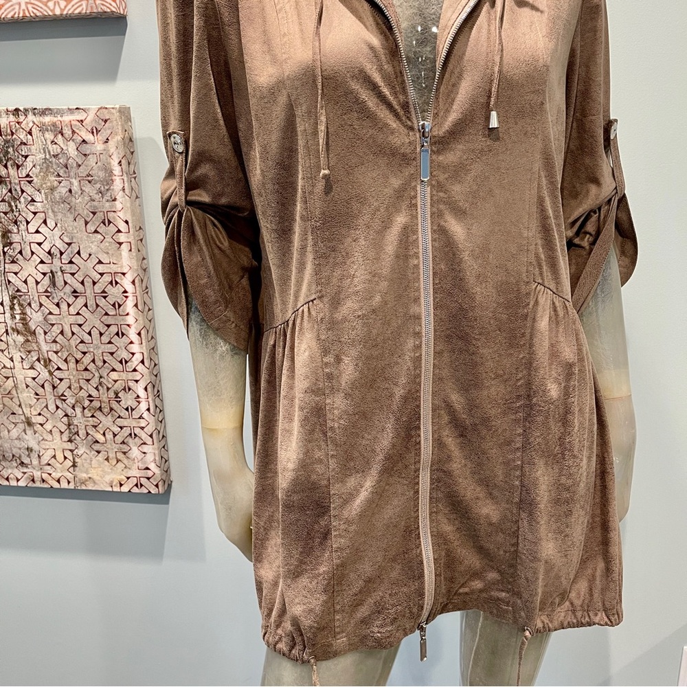 Joseph Ribkoff Hooded Jacket - Picture 4 of 9